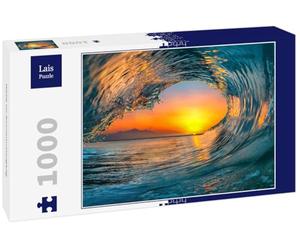 Lais Puzzle Vague au Coucher du Soleil 1000 pièces