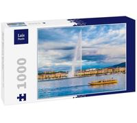 Lais Puzzle Ville de Genève avec la célèbre Fontaine du Jet d'eau, Suisse 1000 pièces