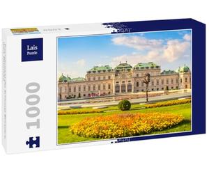 Lais Puzzle Vue Frontale du château du Belvédère, Vienne, Autriche 1000 pièces