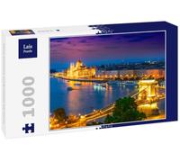 Lais Puzzle Vue panoramique de Budapest la Nuit 1000 pièces