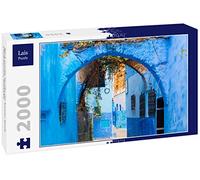 Lais Puzzle Vue sur la Rue de la Ville Bleue Chefchaouen, Maroc 2000 pièces