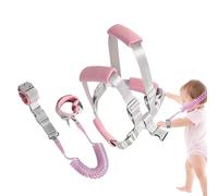 Laisse 3 en 1 anti-perte pour tout-petit, harnais de marche pour bébé, ceinture de sécurité anti-perte, harnais phosphorescent pour tout-petit, ceinture de sécurité pour enfant, sangle d'assistant