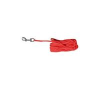 Trixie 19773 Laisse Longue pour Chien de Taille S à M Rouge 15 m Ø 5 mm pour l'entraînement et l'extérieur pour Chiens de Petite à Moyenne Taille