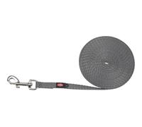 Trixie Laisse d'entraînement sangle pour petits chiens XS-S 10 m/10 mm très légère Graphite