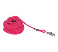 Laisse à Pister, Trigger Mousqueton, Ronde, S-L: 15 m/6 mm, Fushia
