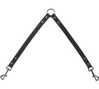 Laisse ACCOUPLE Seattle Noir 30CM 18MM