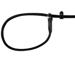 Laisse active Trixie, cousu de manière ronde, 1,70 m/ø 8 mm, noir