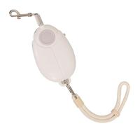 Laisse automatique pour chien avec lumière LED, 3 m, rechargeable, pour chats, petits chiens, laisse rétractable avec dragonne amovible, sortie en forme de U, crochet à 360°, promenade en ville