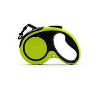 Laisse Automatique Rétractable pour Gros Chiens 5M À Roulette Robuste pour Et Chats Petits Grands Adaptée pour La Promenade du Golden Retriever(Green,M【15-30KG】)