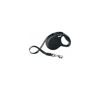 Flexi Laisse New Classic XS Sangle 3m jusqu'à 12kg Noir,+ Surprise pour votre chien