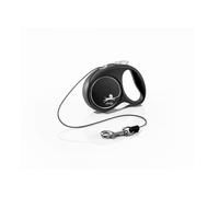 Laisse Black Design Xs Cord 3m Black/ Silver Flexi Fu02c3-251-S-Si