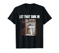 Laisse ça couler dans Un mème Sarcastique et torride de la génération Z T-Shirt Graphique avec Valeur