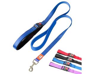 Laisse CANNY Connect Très Résistante pour Chien | Attachez Votre Chien N’Importe Où | Parfaite pour Les Petits, Moyens et Grands Chiens | Poignée Rembourrée | 120cm