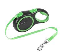 Laisse Chien Enrouleur 10m, Laisse de Marche pour Chien rétractable Automatique, matériau ABS antibactérien, Solide et Durable, Convient aux Chats et aux Chiens-Vert_XL-8M (50KG)