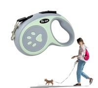 Laisse Chien Enrouleur 5m Flexi Rotative à 360° Laisse Chien Rétractable avec Poignée Antidérapante et Bouton de Freinage Rapide Convient aux Chiens de Petite,Moyenne et Grande Taille