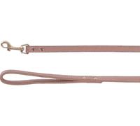 Flamingo Laisse NELA Rose pour Chien - 130cm 15mm - Durable, Sécurisée et Élégante, Adaptée à Toutes Les Races