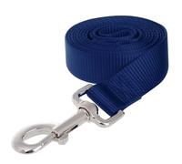 Laisse Chien XL 120cm en Nylon Confort Durable avec Mousqueton Bleu marine