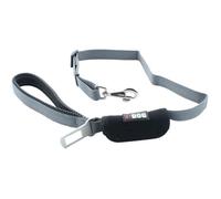 Laisse Confort Boucle Sécurité Auto I-DOG 100 cm (Gris)