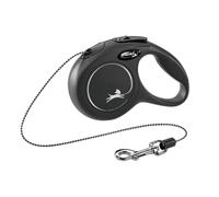Laisse-corde pour chien Kerbl Flexi New Classic Noir 3 m