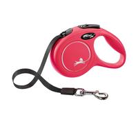 Laisse-corde pour chien Kerbl Flexi New Classic Rouge 5 m