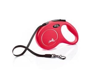 Laisse-corde pour chien Kerbl Flexi New Classic Rouge 5 m
