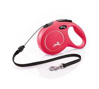 Laisse-corde pour chien Kerbl Flexi New Classic Rouge 8 m