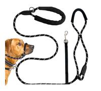 Laisse coulissante pour Chien | Longe en Corde pour l'éducation du Chiot et la Course,Laisse de Dressage Anti-Traction - pour extérieur, randonnée, Parc, Sentier, Plage, Maison, Jardin,