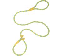 Laisse Coulissante Pour Chiens Sans Tirer, Laisse Pour Chien Laisse Coulissante Pour Animaux, Laisse En Corde Pour Chiens De Taille Moyenne Et Grande, 150x1cm, Jaune Bleu