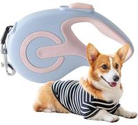 Laisse Courte For Chien, Dragonne De Sécurité For Laisse Rétractable For Chien, Conception Réfléchissante Et Poignée Rembourrée Souple Réglable, Couche De Sécurité Supplémentaire For Poussette For(Col