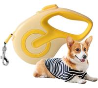 Laisse Courte For Chien, Dragonne De Sécurité For Laisse Rétractable For Chien, Conception Réfléchissante Et Poignée Rembourrée Souple Réglable, Couche De Sécurité Supplémentaire For Poussette For(Col