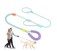 Laisse De Chien | Laisse Réglable pour Chien de Petite Race | Harnais Renforcé Rembourré Design Sécuritaire pour Randonnée Camping Entraînement
