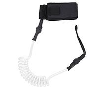 Laisse de corde de pied élastique en TPU Durable, sangle de cheville extensible pour planche à pagaie, planche de surf, accessoires de Sports aquatiques (Noyau blanc transparent)