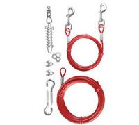 Laisse De Cour 15 M Rouge