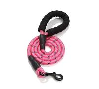 Laisse de Dressage for Chiens ， Corde de Dressage Laisse de Chien Solide Laisses for Animaux de Compagnie Laisse réfléchissante for Laisse de Chien de Petite, Moyenne et Grande Taille(Pink,200CM)