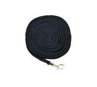 Laisse de dressage pour cheval et grand chien - Longueur : 8 m - Noir