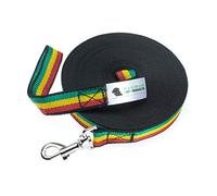 Laisse de dressage pour chien et cheval (15 m) Largeur : 25 mm. Article robuste.
