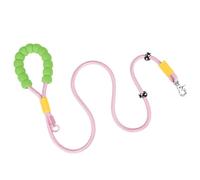 Laisse de dressage pour chien, laisse en nylon de 2 m, corde pour chien solide, poignée rembourrée, parfaite dentition des chiots et chiens actifs, laisse de dressage pour chien en nylon, corde solide