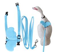 Laisse de Harnais de Marche extérieure pour Canard, 2 pièces, Laisse de Canard réglable, Corde de Traction d'entraînement en Plein air pour Poules, Canards et Poussins (S)