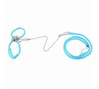 Laisse de Harnais Réglable pour Petit Animal de Compagnie Harnais Hamster Laisse de Harnais pour Hamster, avec Cloche Ultra, Laisse D'entraînement pour Imbracature
