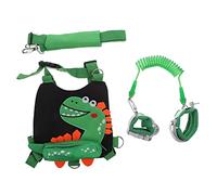 Laisse De Marche De Sécurité Pour Bébé Ceinture Pour Tout-petit Corde Perdue 1 5 M Motif Dinosaure Noir Ajustement Confortable Respirant Et Léger