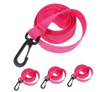 Laisse de Marche Élastique pour Garçon et Filles, Lot de 4, Rose | Nylon et Pp, Usage pour Traverser la Rue et Activités, Système Anti-perte pour Petits