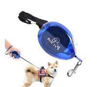 Laisse de marche pour chien rétractable, 8.2FT Pet Walking Essentials, laisse de marche pour chien rétractable sans enchevêtrement avec poignée antidérapante, verrouillage et libération facile, laisse