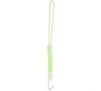 Laisse de plongée avec fonction veilleuse - Étanche à 60 m - Sangle en nylon pour caméra sous-marine et flash - Accessoire robuste pour la plongée avec tuba - Taille L