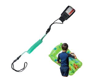 Laisse de poignet pour planche de surf - Ajustement universel en TPU 70 g, sangle de sécurité élastique, cordon léger | Natation, surf, plage, vague, kayak, sauvetage Boogie Board pour enfants