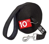 Laisse de remorquage Efficace pour Chiens, Laisse pour Chien de 10 m avec poignée rembourrée, Mousqueton Robuste, Sac de Rangement Gratuit