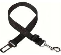 Laisse de sécurité auto pour chiens, noir, réglable, avec boucles en métal, pour toutes les tailles de ceinture de voiture pour chiens et chats, nous nous tenons à la sécurité de nos poilus