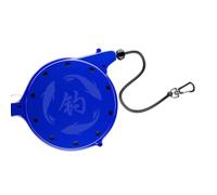 Laisse de sécurité pour canne à pêche pour les pêcheurs utilisant une attache rétractable, fermeture à clip en métal, moulinet compact, installation en berge, laisse de canne à pêche, attache cordon à