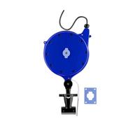 Laisse de sécurité pour canne à pêche pour les pêcheurs utilisant une attache rétractable, fermeture à clip en métal, moulinet compact, installation en berge, laisse de canne à pêche, attache cordon à