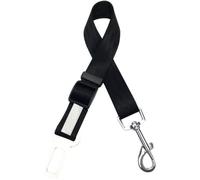 Laisse de Sécurité pour Chien - Universelle - Ajustable 40-70 cm - Nylon Durable - Couleur Noir