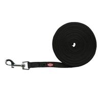 Laisse de suivi pour chien caoutchoutée Trixie Noir S/M